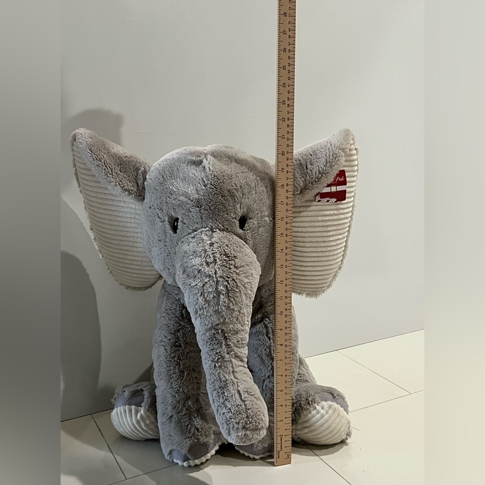 Gray Elephant Plush Toy - Picture 9 of 9